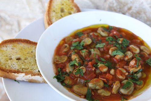 Scafata di Fave ~ Umbrian Fava Bean Stew
