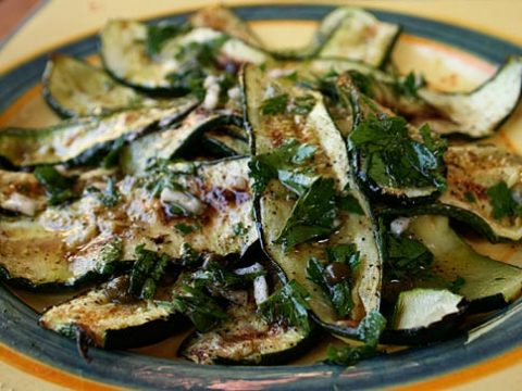 how long can you marinate zucchini in italian dressing Shaved Zucchini and Herb Salad with Parmigiano