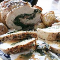 Spinach And Prosciutto Stuffed Turkey Breast