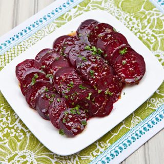 Roasted Beets With A Orange Juice Anise Seed Reduction