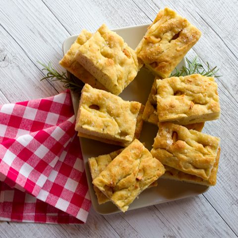 Roasted Garlic Focaccia