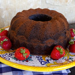 Olive Oil Chocolate Cake With Sagrantino Wine