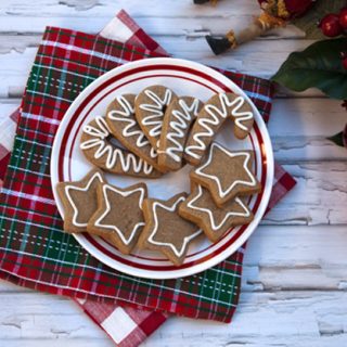 Decorated Spice Cookies