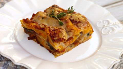 Butternut Squash Spinach Lasagna With Review Of No Boil Noodles Italian Food Forever