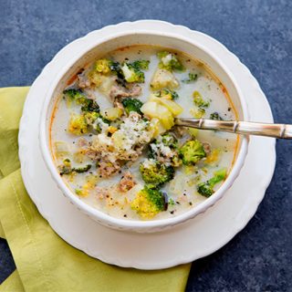 Broccoli Sausage Soup