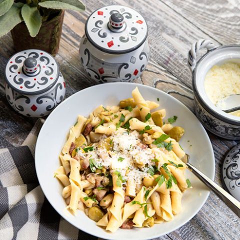 Pasta With Fava Beans & Guanciale