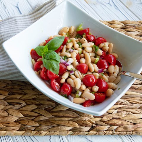 White Bean & Tomato Salad